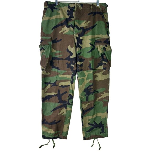 Propper Combat Trousers Large Military Camo Fatigue Pants (Actual 35-39x31) EUC - Picture 1 of 15